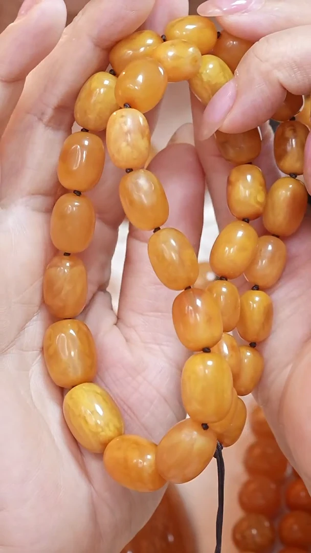 蜜蜡颈饰未镶嵌2528天然蜜蜡珠宝奇石云端妖孽全部保真