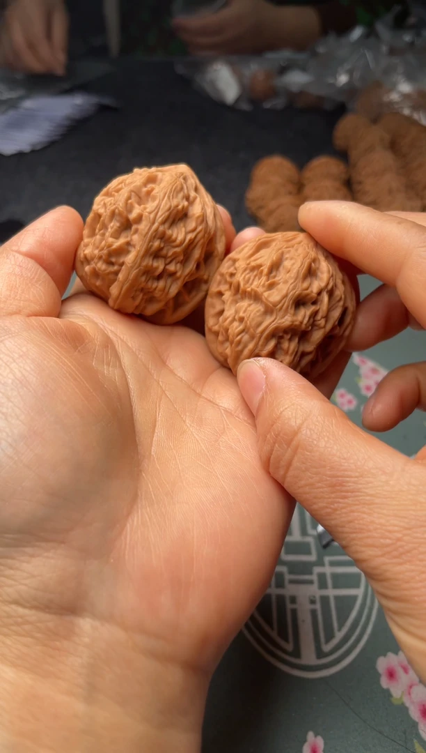 把件文玩核桃w38  鸡心40尺