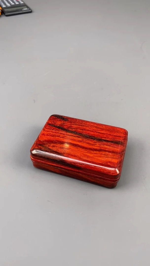 檀香紫檀（小叶紫檀）把件印度小叶紫檀 盒子