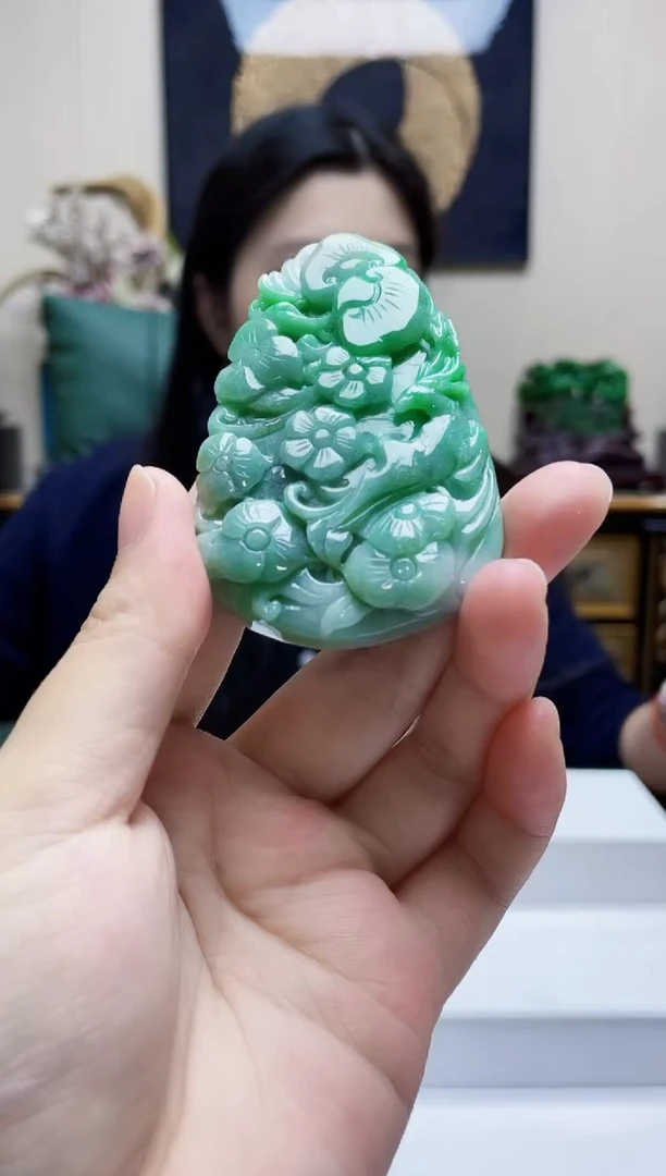未镶嵌定制翡翠吊坠13