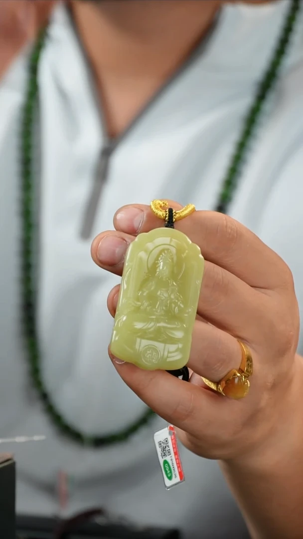 吊坠(不含链)未镶嵌和田玉多样性发一件THTY6606