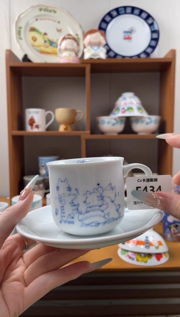 瓷片m****eF434满18包邮发货海外瓷器默认瑕疵