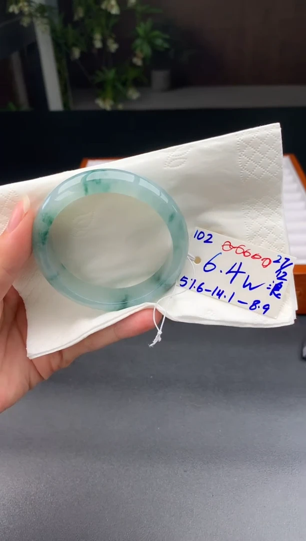 未镶嵌手镯翡翠翡翠手镯#102 圈口57