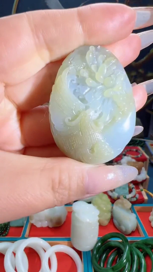 【闪购商品】和田玉吊坠未镶嵌1