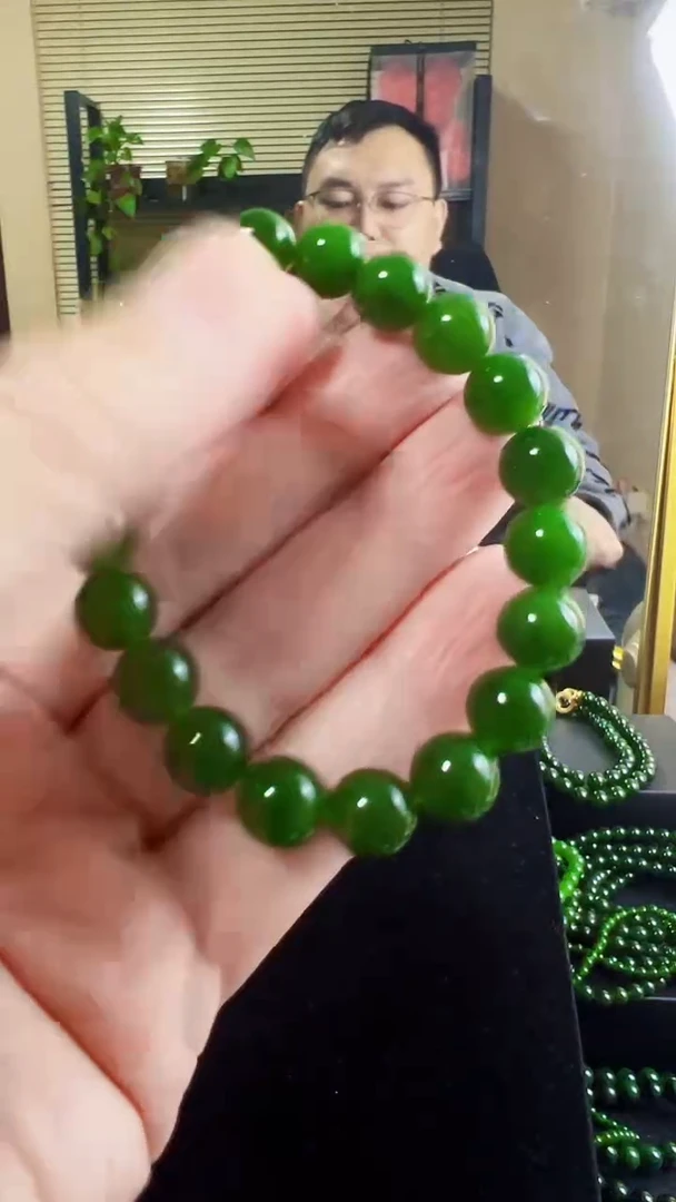 未镶嵌手串和田玉（碧玉）10