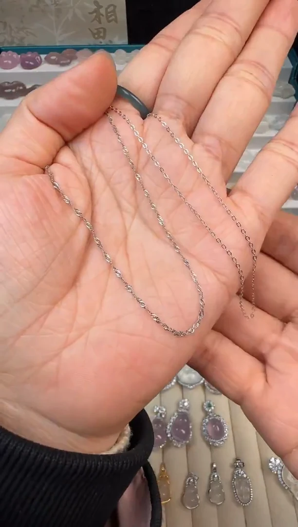 银无S925银链两根