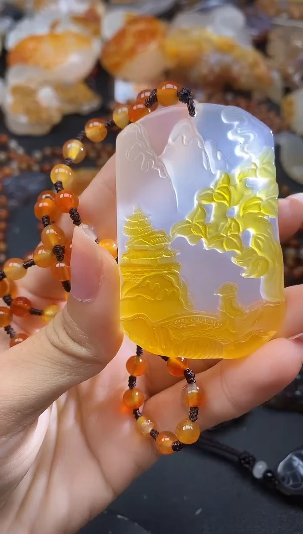 未镶嵌1玛瑙/玉髓随*哥ll