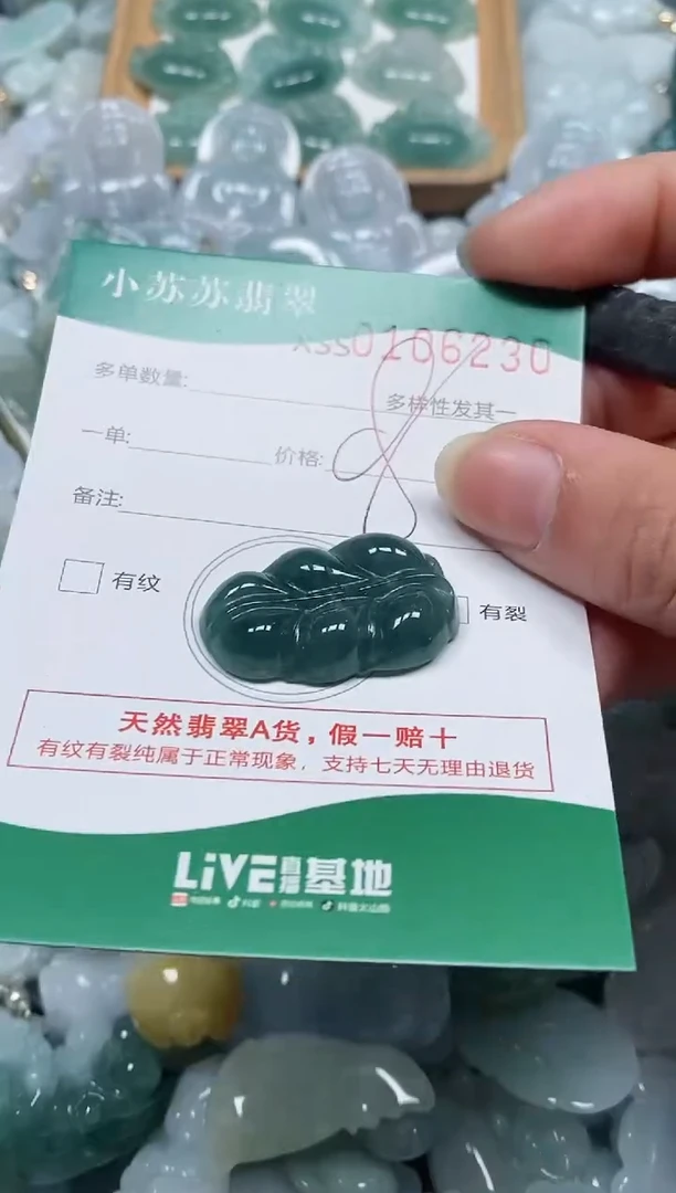 【闪购商品】翡翠颈饰未镶嵌闪购商品0106230