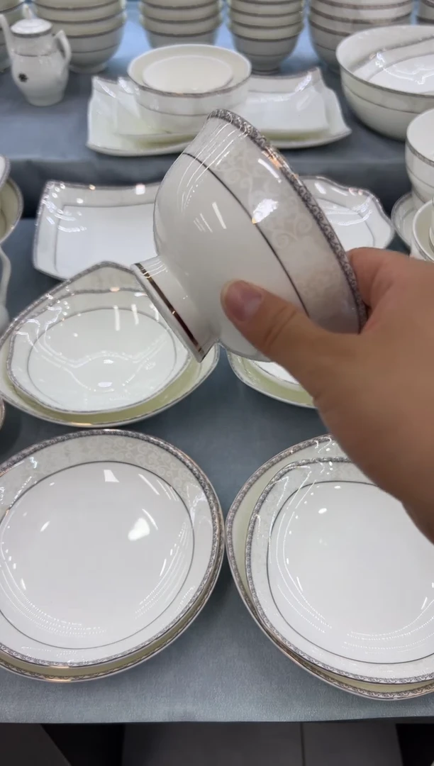 骨瓷玲珑5高10个