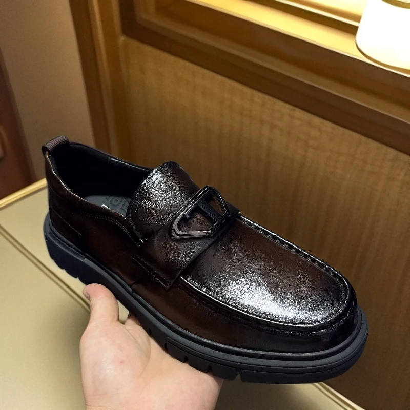 3331392新款高品质头层牛皮男鞋