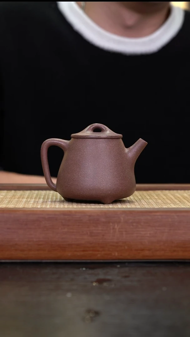 茶壶紫砂XL    全砂天青泥     高石瓢   170cc