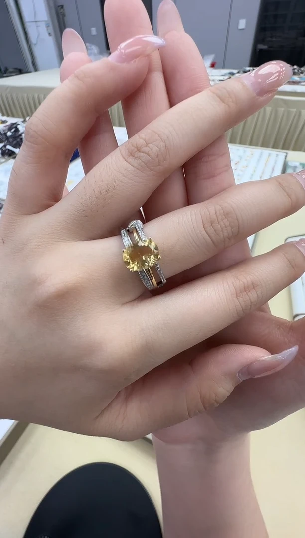 未镶嵌戒指水晶09