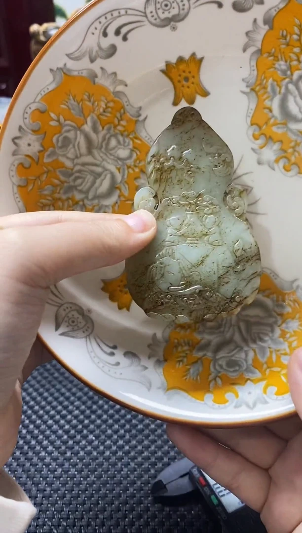 瓷片瓷片 瓷器 摆件 1个