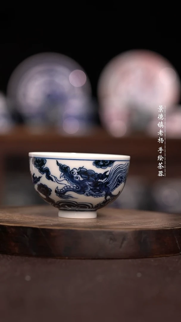 手绘茶器瑕不掩瑜非标品