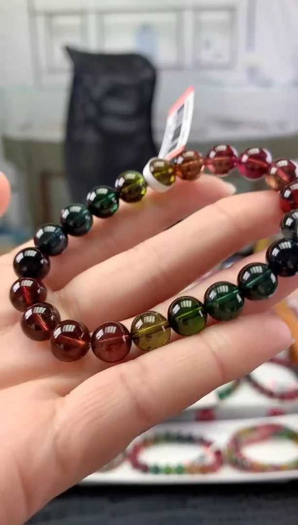 未镶嵌手串碧玺多样性发一条