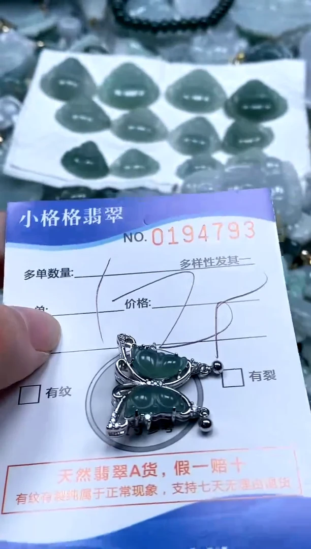 【闪购商品】翡翠颈饰未镶嵌闪购商品0194793