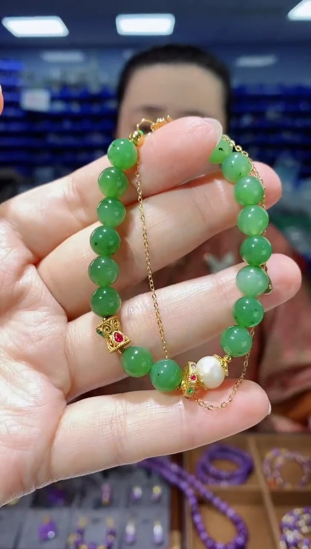 未镶嵌手链和田玉SL4882