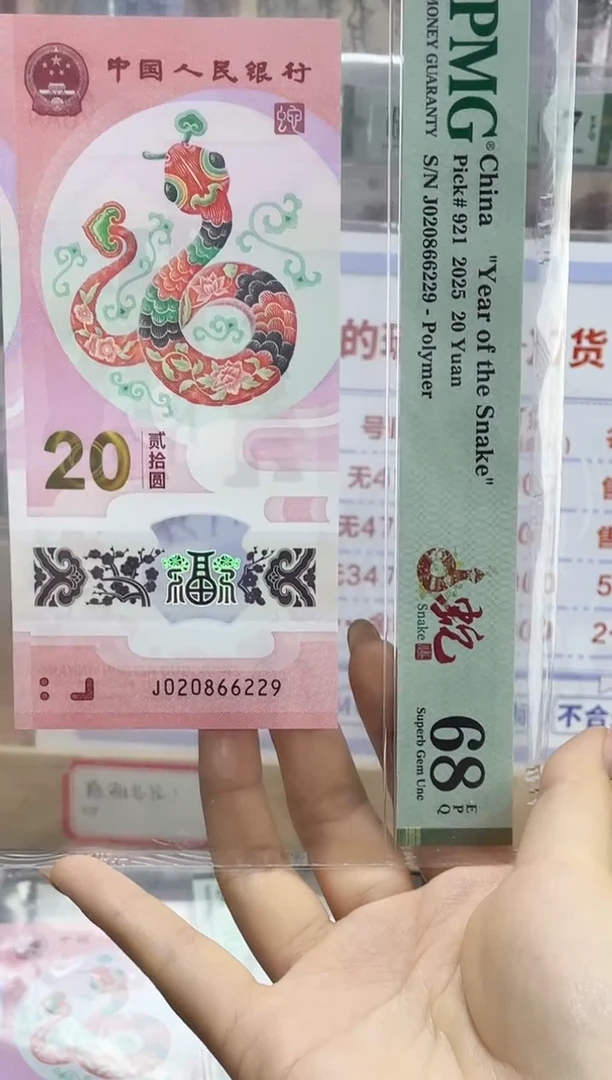 塑料蛇钞龙珠号68分J020866229