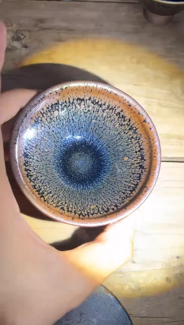 茶盏老木头精品柴烧159