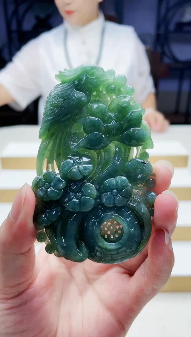 未镶嵌定制翡翠毛货09150087