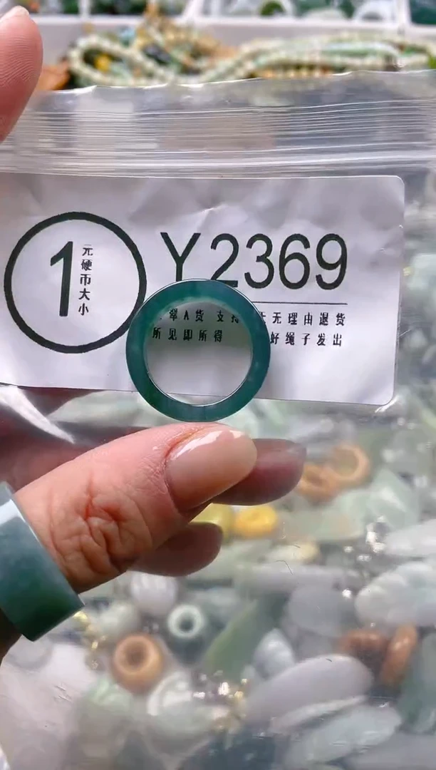 【闪购商品】翡翠颈饰未镶嵌19/Y/翡翠A货一图一物