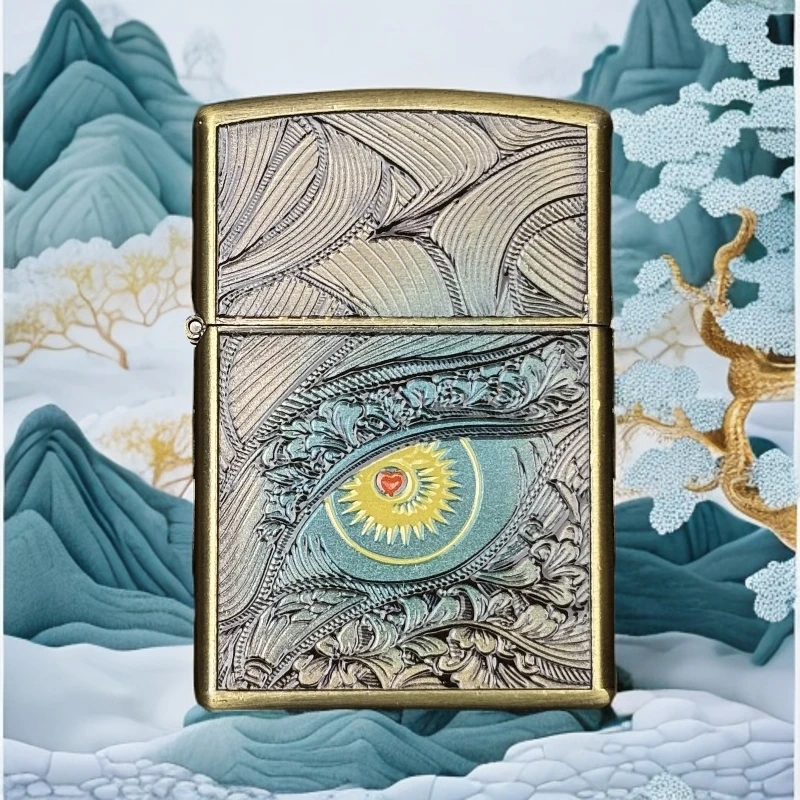 ZORRO佐罗ZK-CY-8050青铜唐草含情防风煤油打火机 115(不带油)