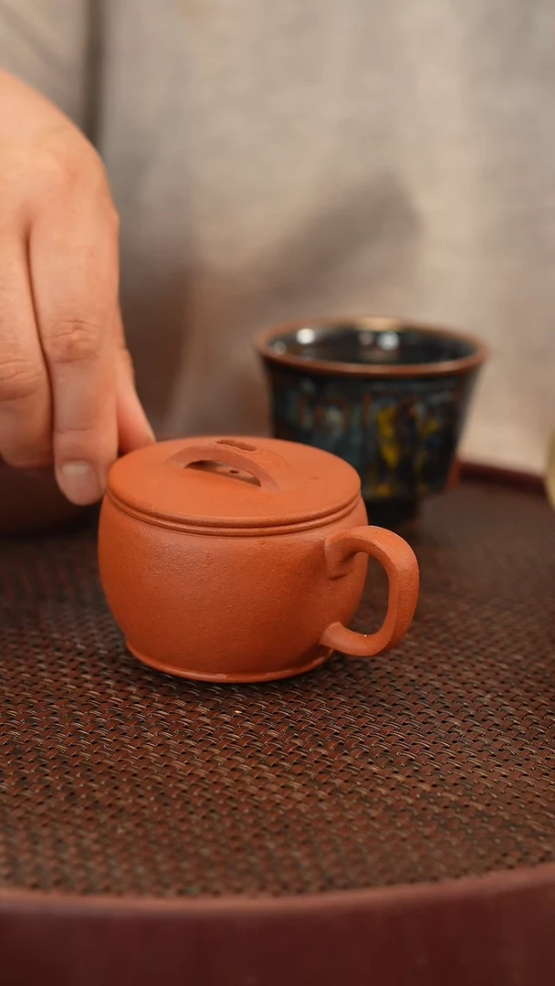 茶壶紫砂剧**袭原矿手工制作   全手