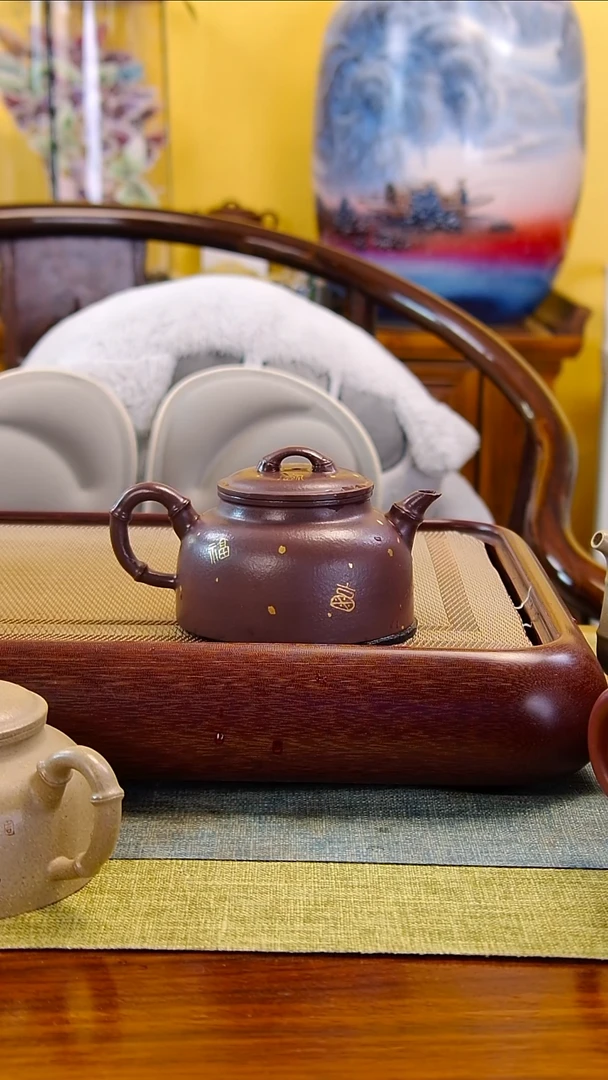 茶壶紫砂徐记福康 原矿紫砂 9