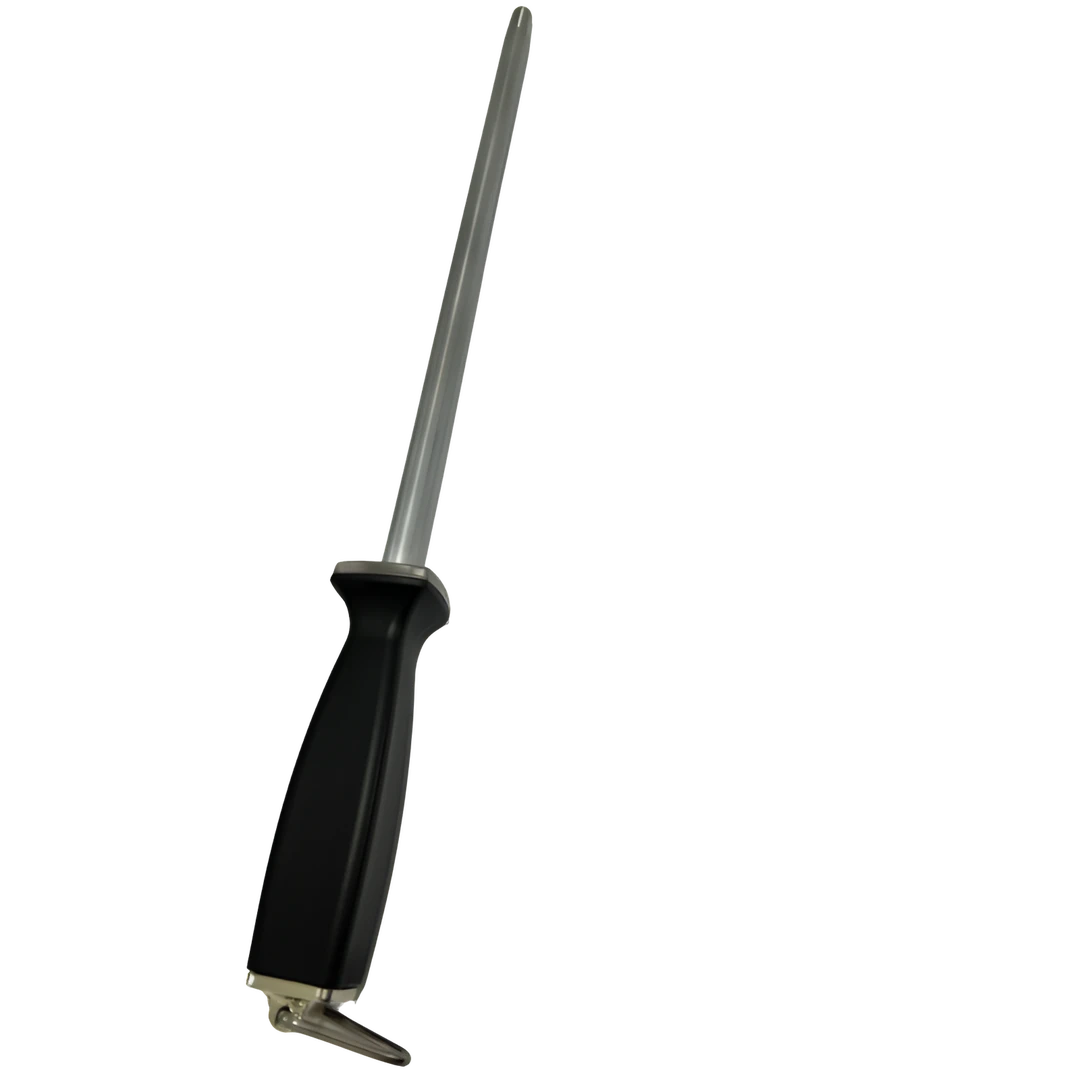 高硬度磨刀棒家用高碳钢磁力刀棍屠宰家禽挡刀棍