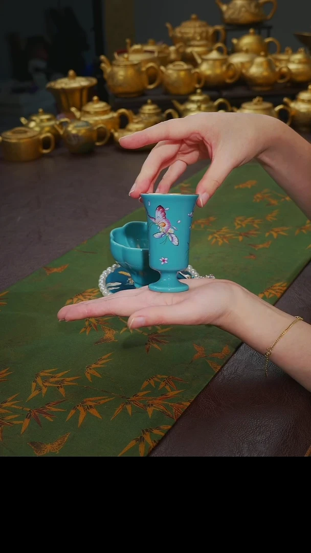 茶杯紫砂【宜景窑系列】杯子2