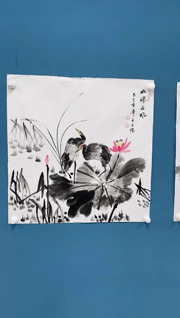 【闪购商品】国画2.2-国检-王夫怀-斗方66