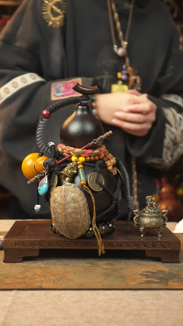 【闪购商品】081大漆葫芦一物一拍记葫堂出品