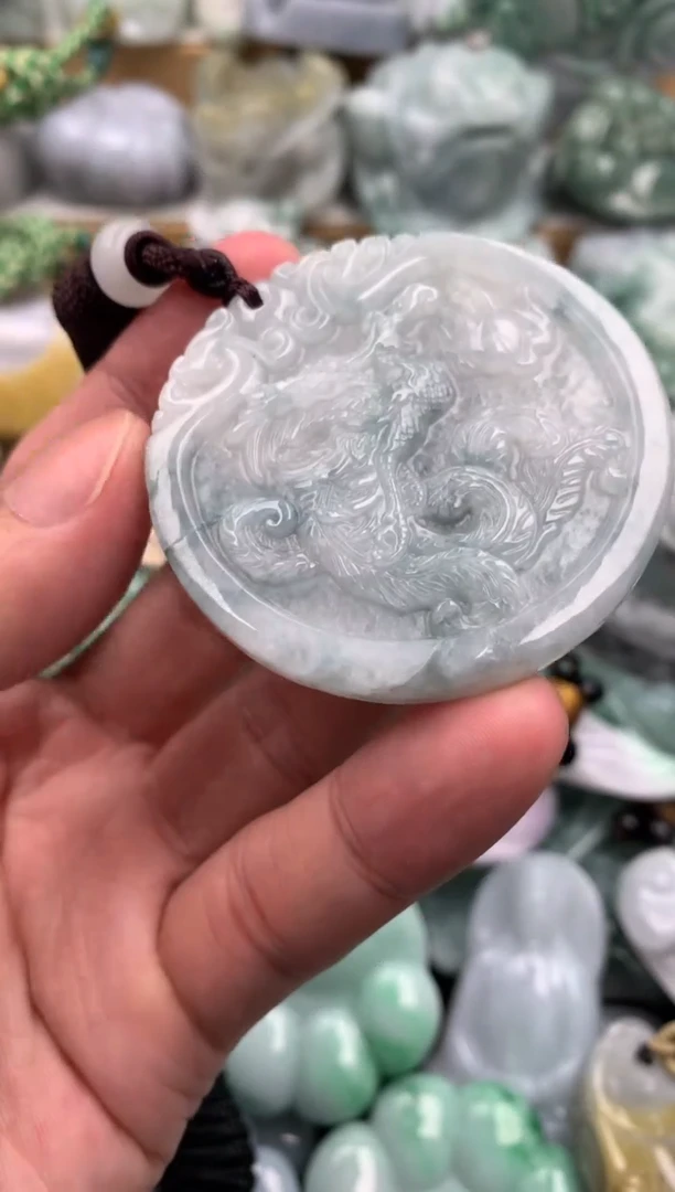 吊坠(不含链)未镶嵌翡翠1