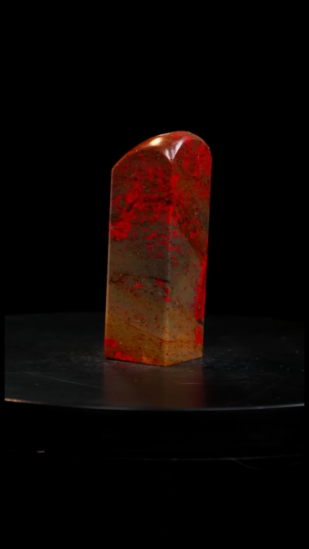 昌化石田黄鸡血石老坑