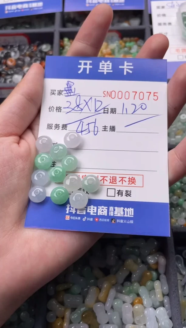 【闪购商品】翡翠颈饰未镶嵌00007075