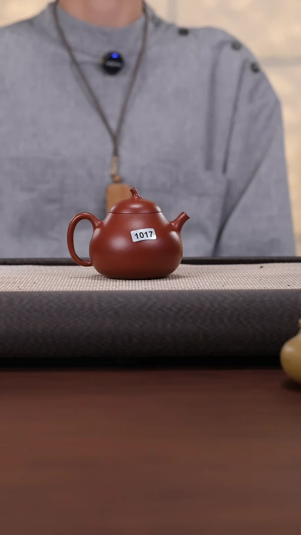 【闪购商品】紫砂茶壶117 DX 大红袍 茄瓜 170cc