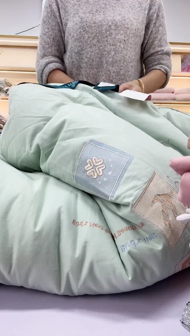 棉高品质长绒棉燕窝蛋白秋冬被
