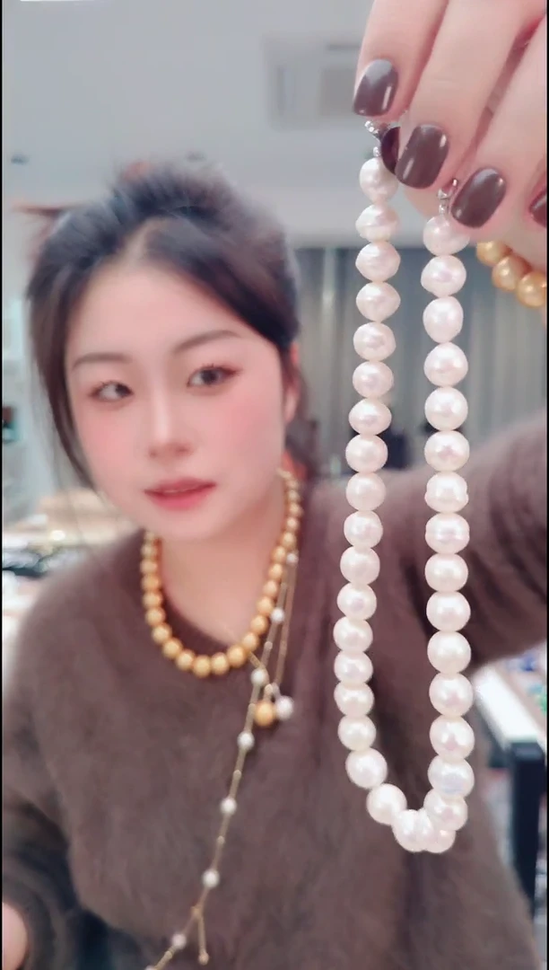 颈饰未镶嵌淡水珍珠0445项链