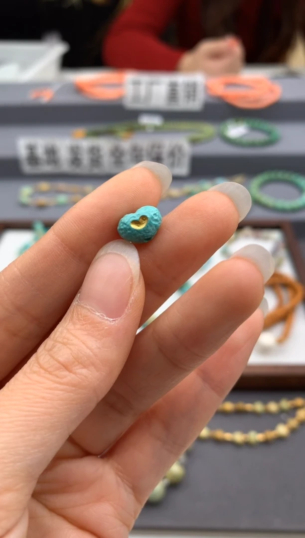 未镶嵌单珠南红玛瑙茜.D168