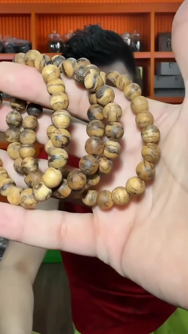 沉香手串94号单圈多样性发一