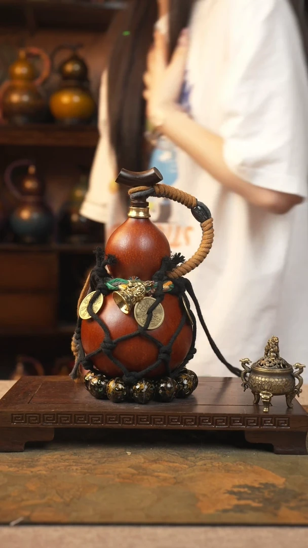 355大漆一物一拍记葫堂出品[不带手串】