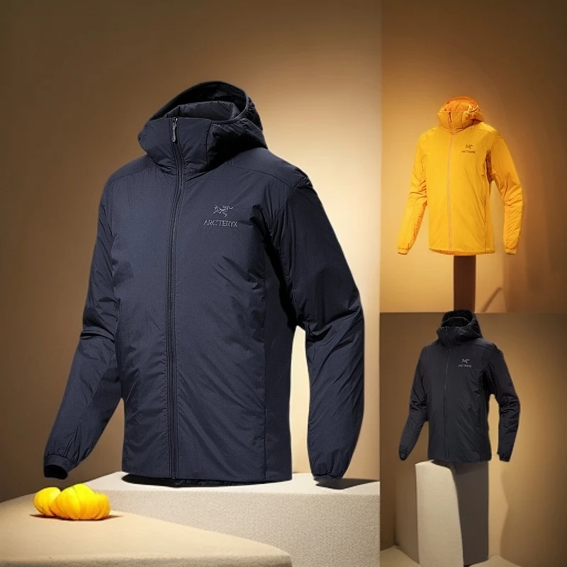 【五一大促】始祖鸟AtomHoodyM保暖连帽棉服夹克长袖外套冬季户外
