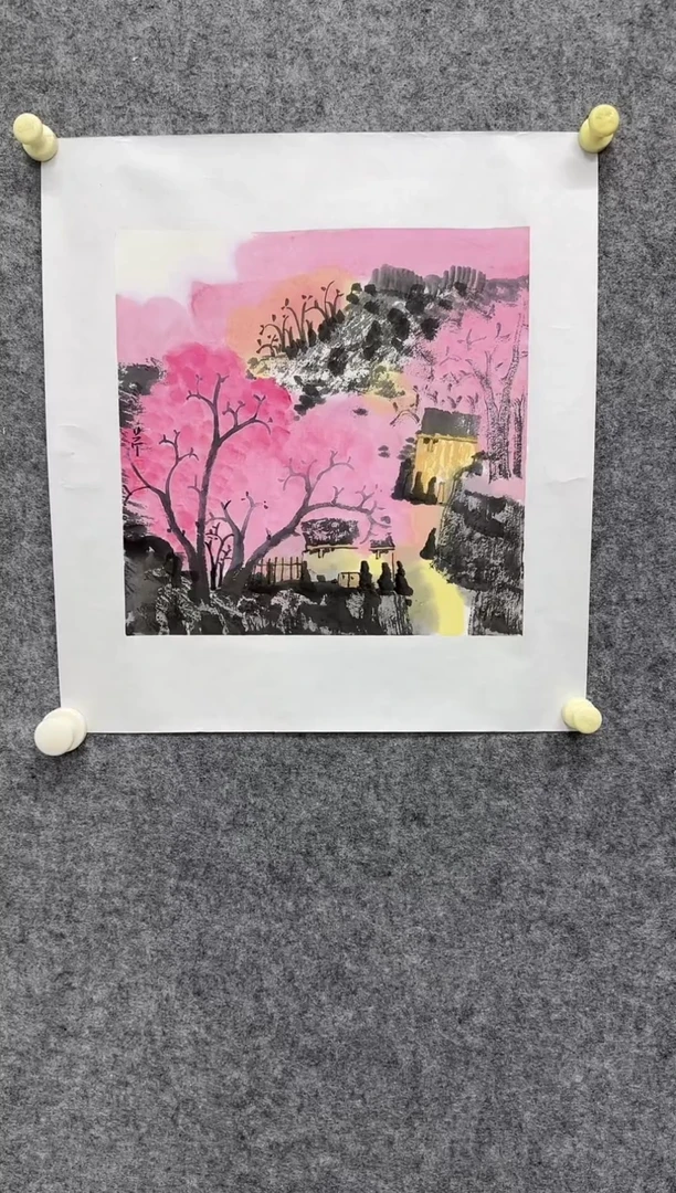 国画DH-WSQ老师绘画作品