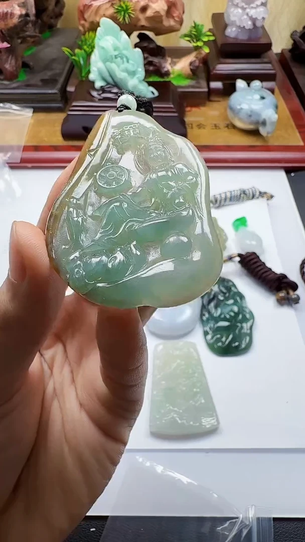 吊坠(不含链)未镶嵌翡翠1