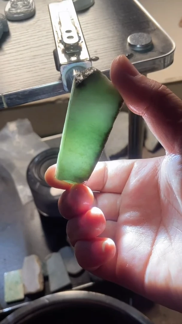 配石翡翠翡翠边角料未加工71
