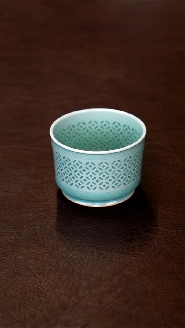 青瓷手工茶器包邮