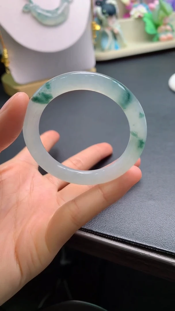 未镶嵌定制翡翠0550892630（43*6.7*7.4）（双十一圈粉价）