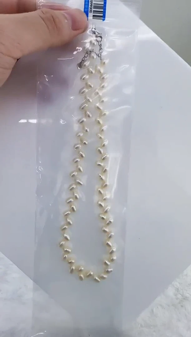 未镶嵌淡水珍珠DA珍珠项链 a1274