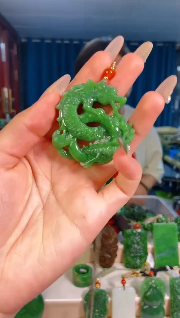 和田玉未镶嵌挂件1