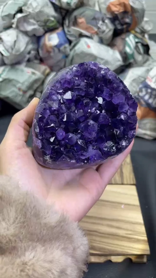 未镶嵌大型摆件（非配饰）紫晶445号摆件
